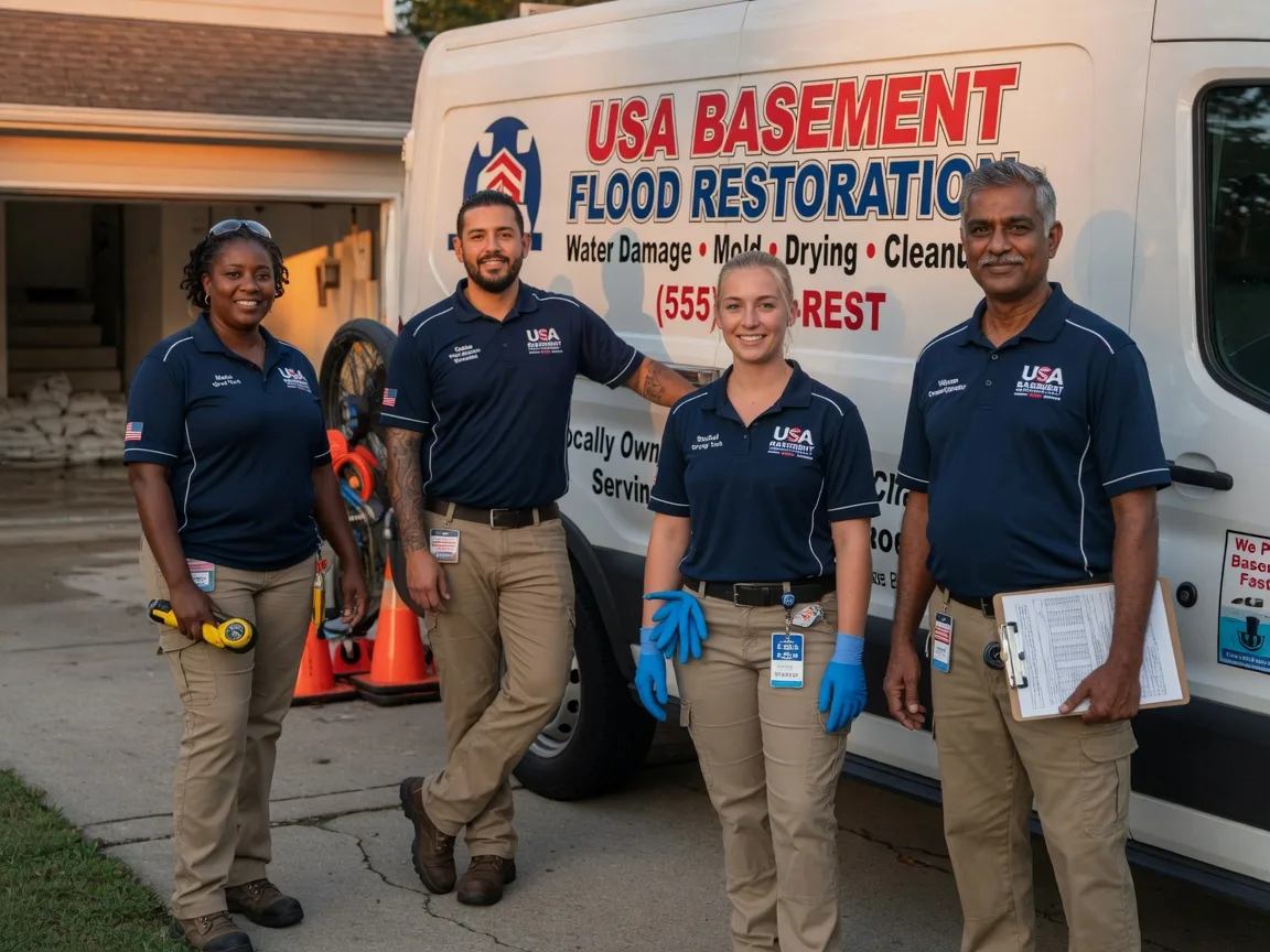 Basement Flood Cleanup company in Mooreville, MS
